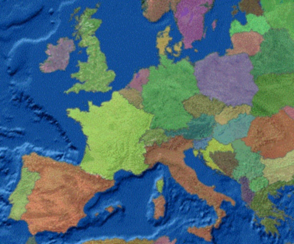 Europe map